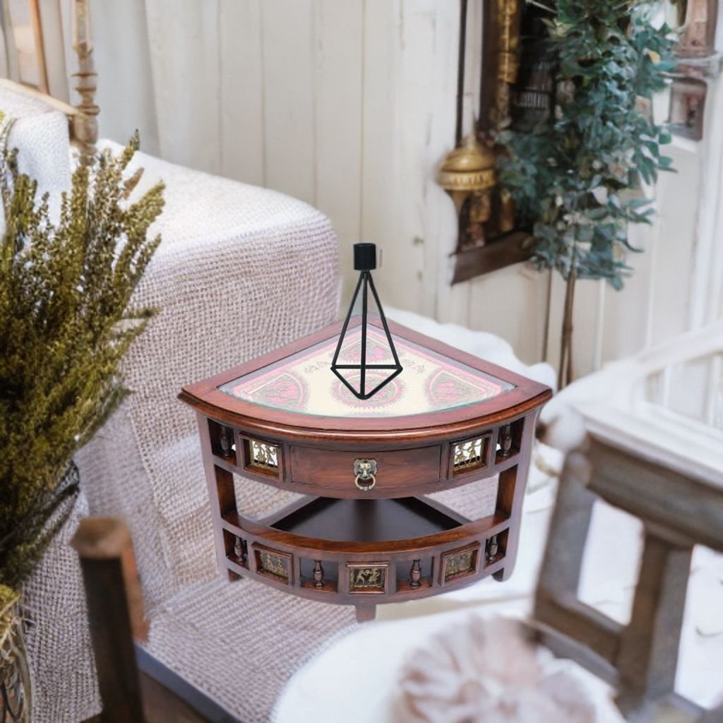 BLACK TRIANGLE CANDLE STAND SET - Image 2